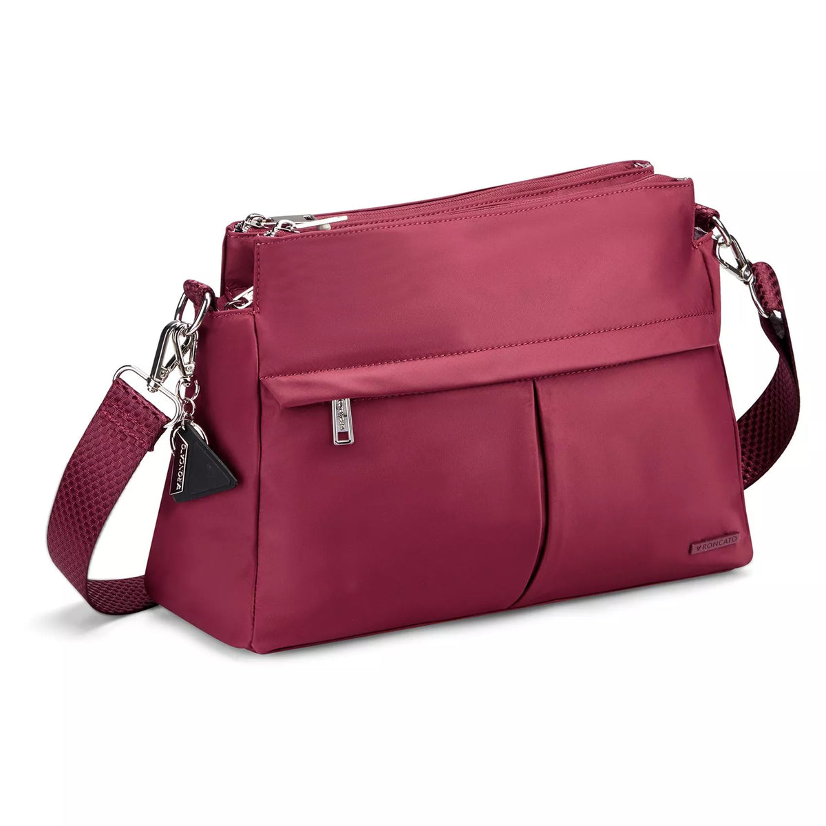 Roncato Pacific Woman rankinė per petį – bordo spalvos