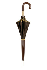 Pasotti Luxury Umbrella – Floral Double-Layer Design| Made in Italy