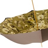 Pasotti роскошный зонт с цветочным узором, двухслойный – коричневый