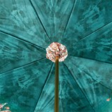 Luxury Burgundy & Paisley Double-Cloth Umbrella| Made in Italy