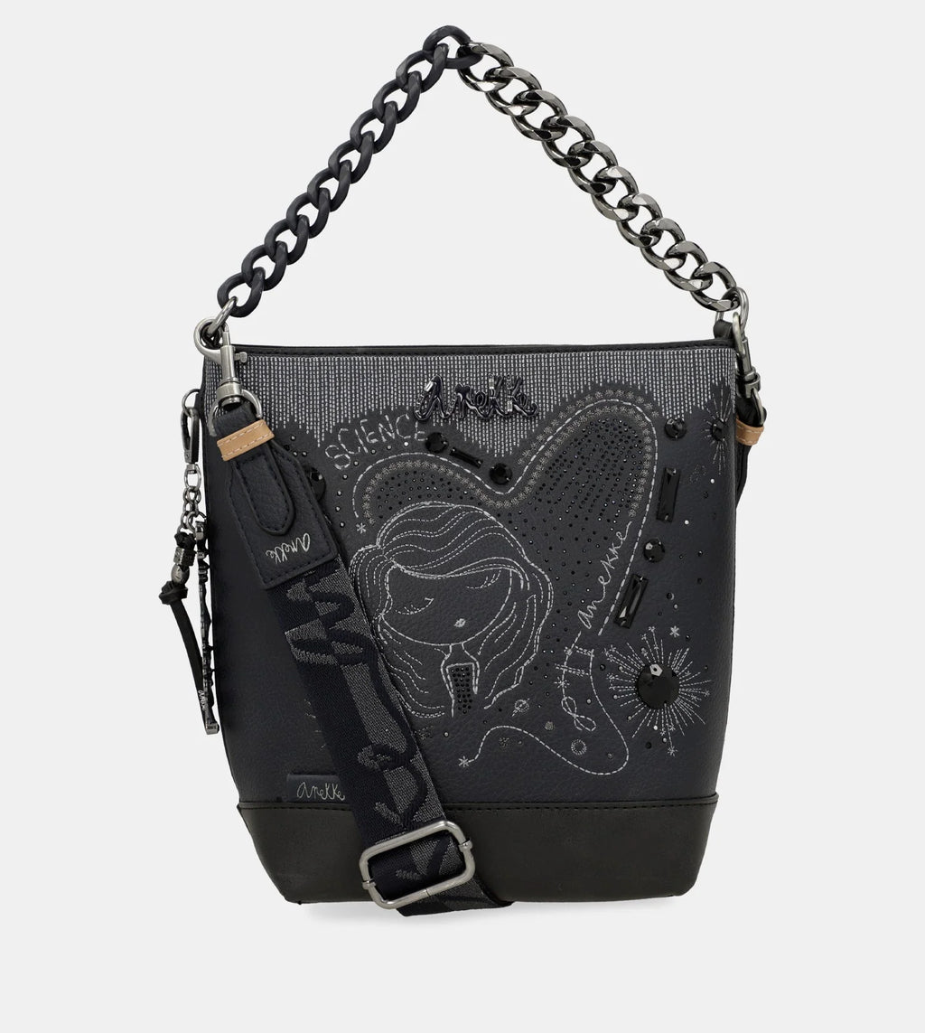 Studio navy blue medium crossbody bag Heros