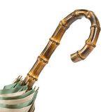 Pasotti Luxury Umbrella – Bridles Print with Bamboo Handle| Made in Italy