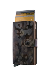 Mini wallet Jungle brown