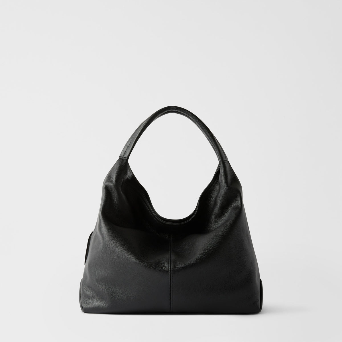 Furla Elisabeth M Hobo Bag – Black Leather