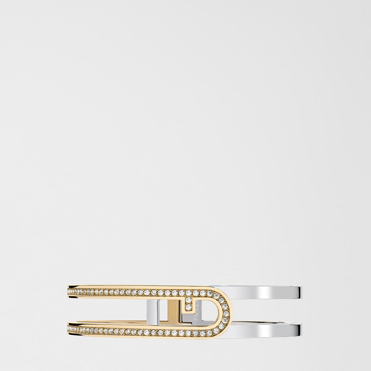 Furla Arch Essence Bangle S – Gold and Silver-Tone Bracelet