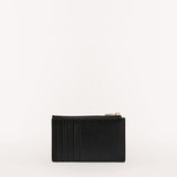 Black Furla Camelia M Zipped Card Case, credit card holder natural leather – view 2