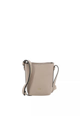 Beige Abro Cross body bag COSMO Leather Tekla, crossbody natural leather – view 2