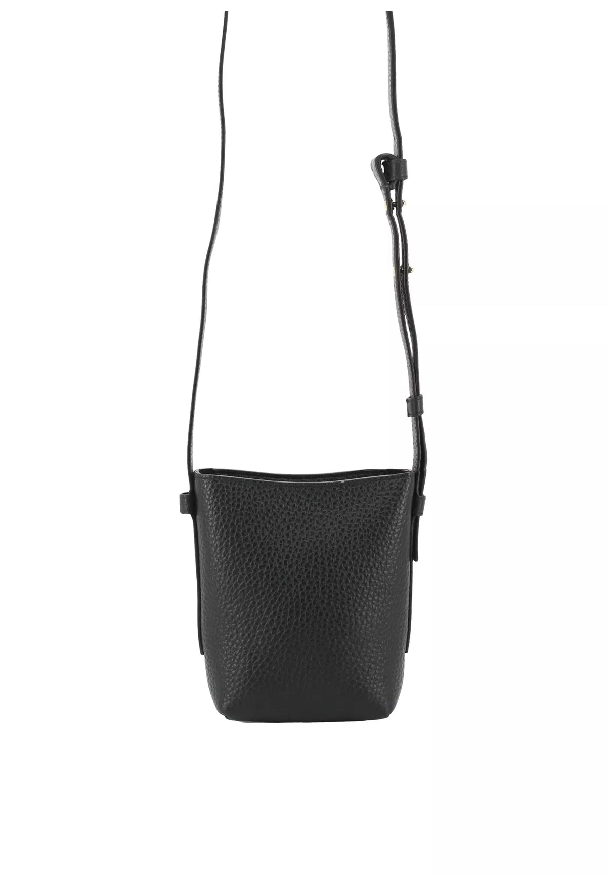 Black Abro Cross body bag COSMO Leather Tekla, crossbody natural leather – view 3