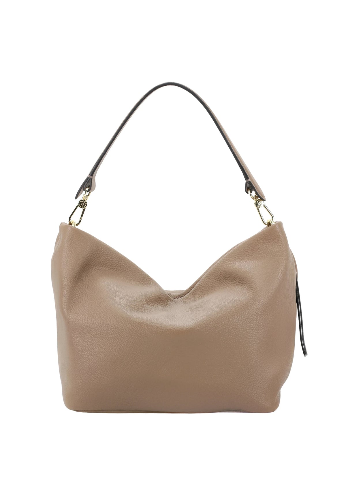 Brown Abro Hobo EBONY BIG, natural leather – view 4