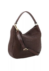 Brown Abro Hobo MIA small Leather Mini Eleonor, natural leather – view 2