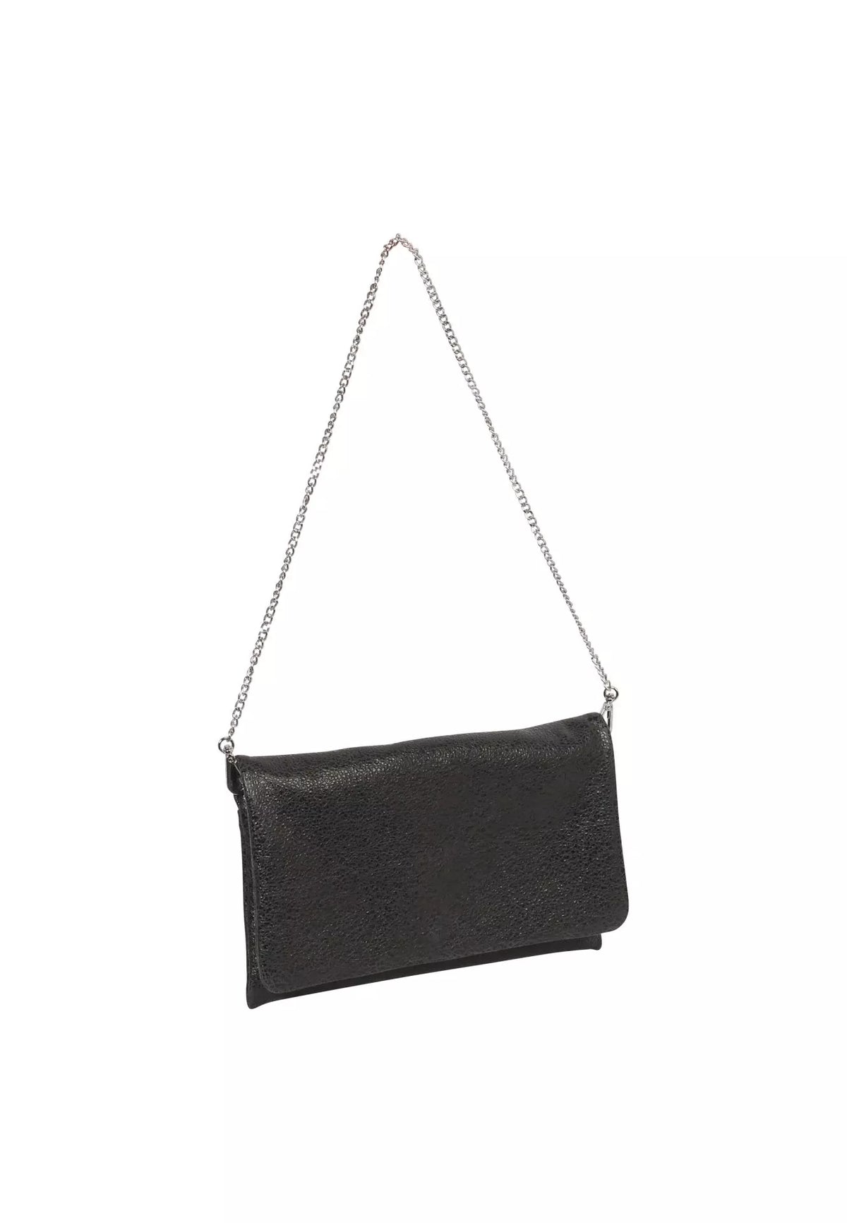 White Abro Leather Clutch, natural leather – view 2