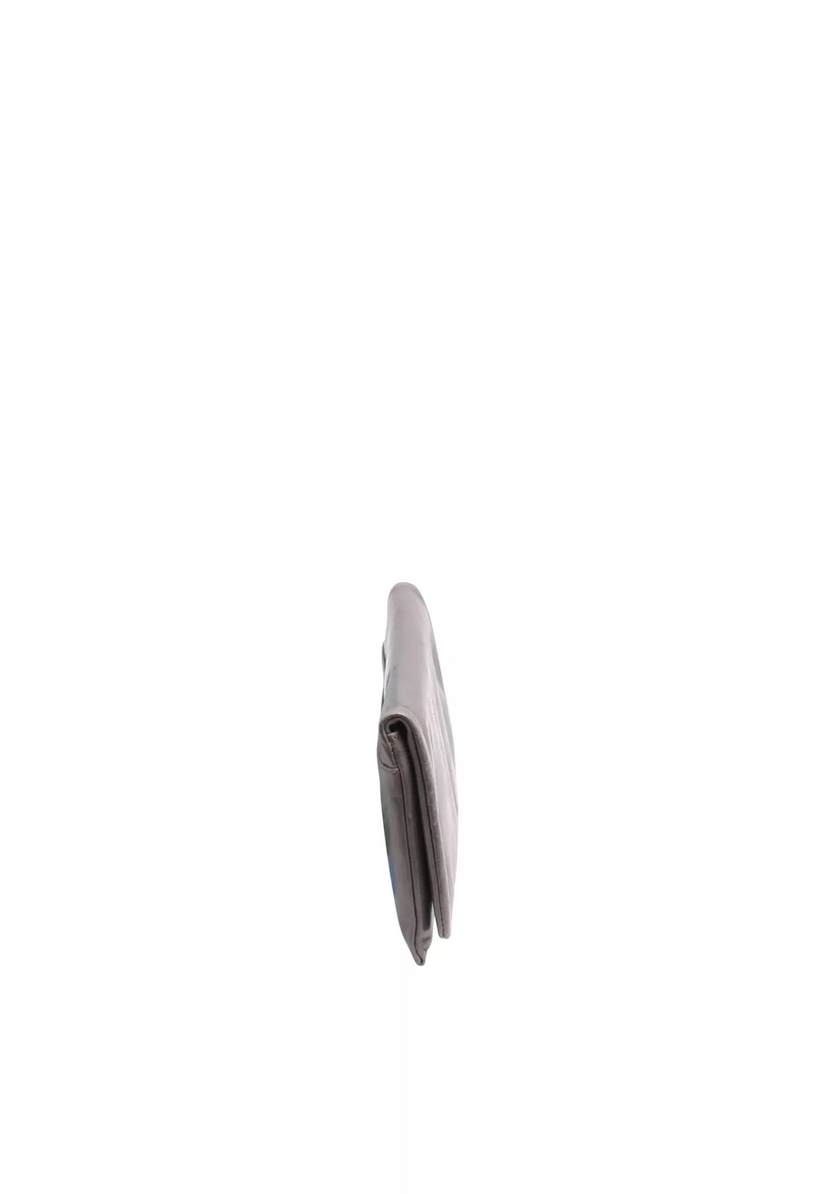 Grey Abro Leather Clutch, natural leather – view 3