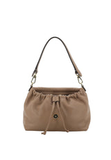 White Abro TEMI shoulder bag S, natural leather – view 6