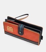 Blue Anekke Nagare Large RFID Wallet, polyester – view 4