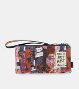 Brown Anekke Nagare Wallet Purse, polyester – view 3