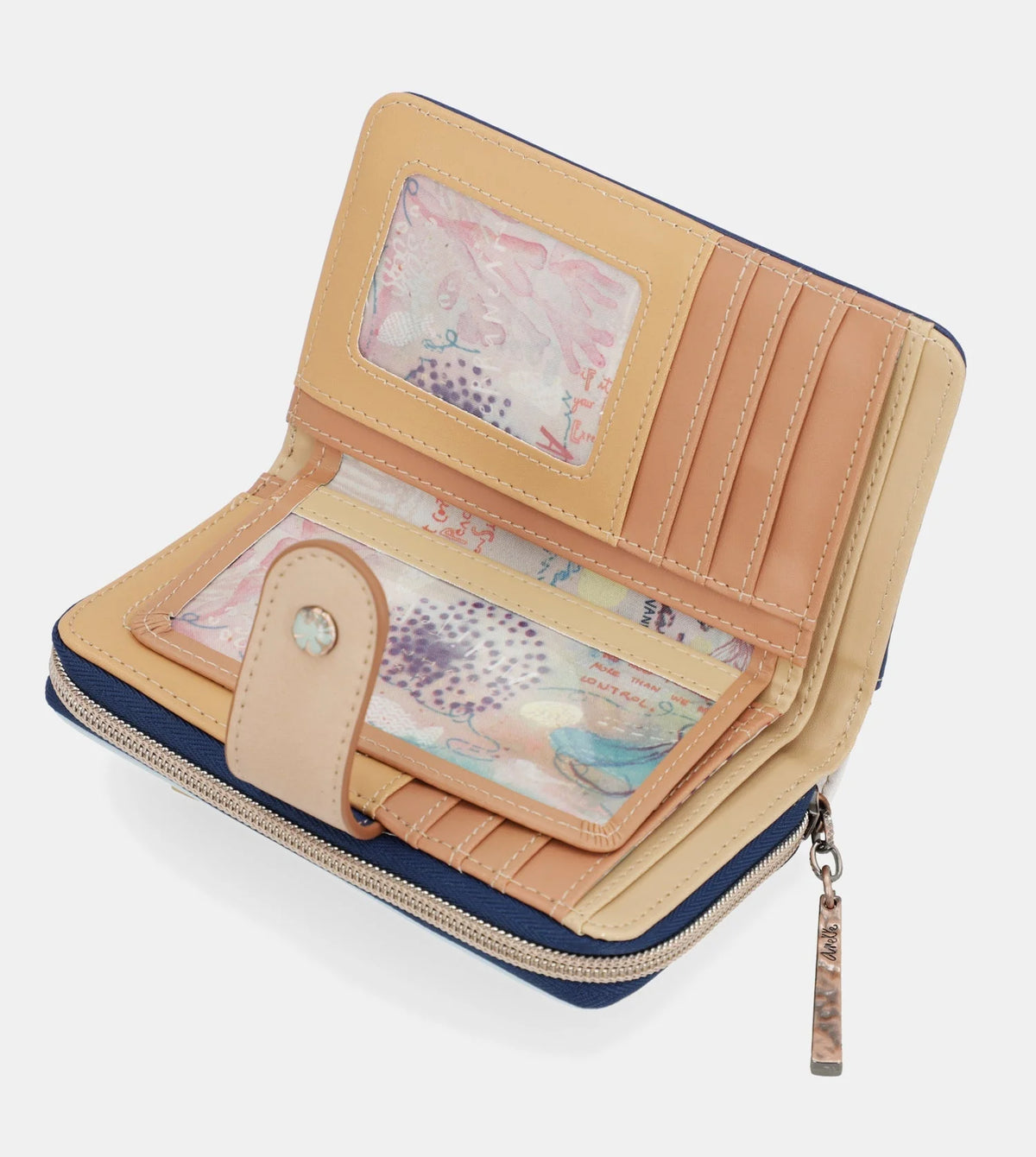 Off White Anekke Sunrise Coin Wallet, polyester – view 2