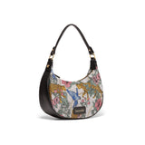 White Braccialini Jacquard, shoulder bag – view 2