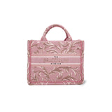 Pink Braccialini Queen Tote, jacquard