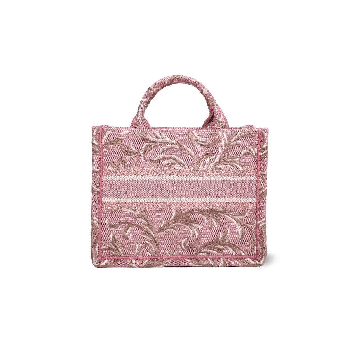 Pink Braccialini Queen Tote, jacquard – view 3