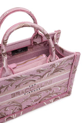 Pink Braccialini Queen Tote, jacquard – view 4