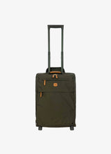 Grey Bric's X-Travel Expandable Cabin Trolley Olive, softside luggage nylon/leather – view 2