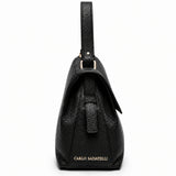 Green Carlo Salvatelli Handbag, shoulder bag natural leather – view 4