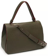 Green Carlo Salvatelli Handbag, shoulder bag natural leather – view 7