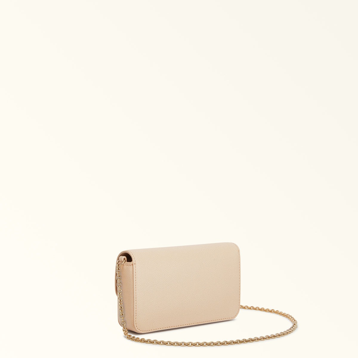 Beige Furla 1927 Mini Crossbody, natural leather – view 3