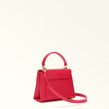 Red Furla 1927 Mini Top Handle Aw25, handbag natural leather – view 4