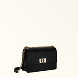 Black Furla 1927 S Crossbody 24, natural leather – view 4