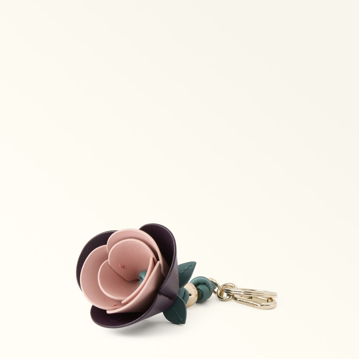 Purple Furla Allegra Keyring, keychain natural leather – view 3