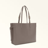 Grey Furla Ava L Tote, shopper natural leather – view 2