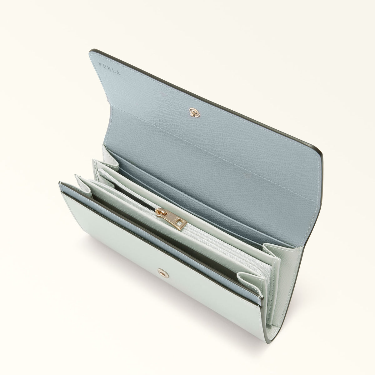 Grey Furla Camelia Continental Wallet, natural leather – view 4