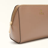 Beige Furla Camelia L Cosmetic Case, natural leather – view 2