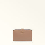 Taupe Furla Camelia M Compact Wallet, natural leather – view 5