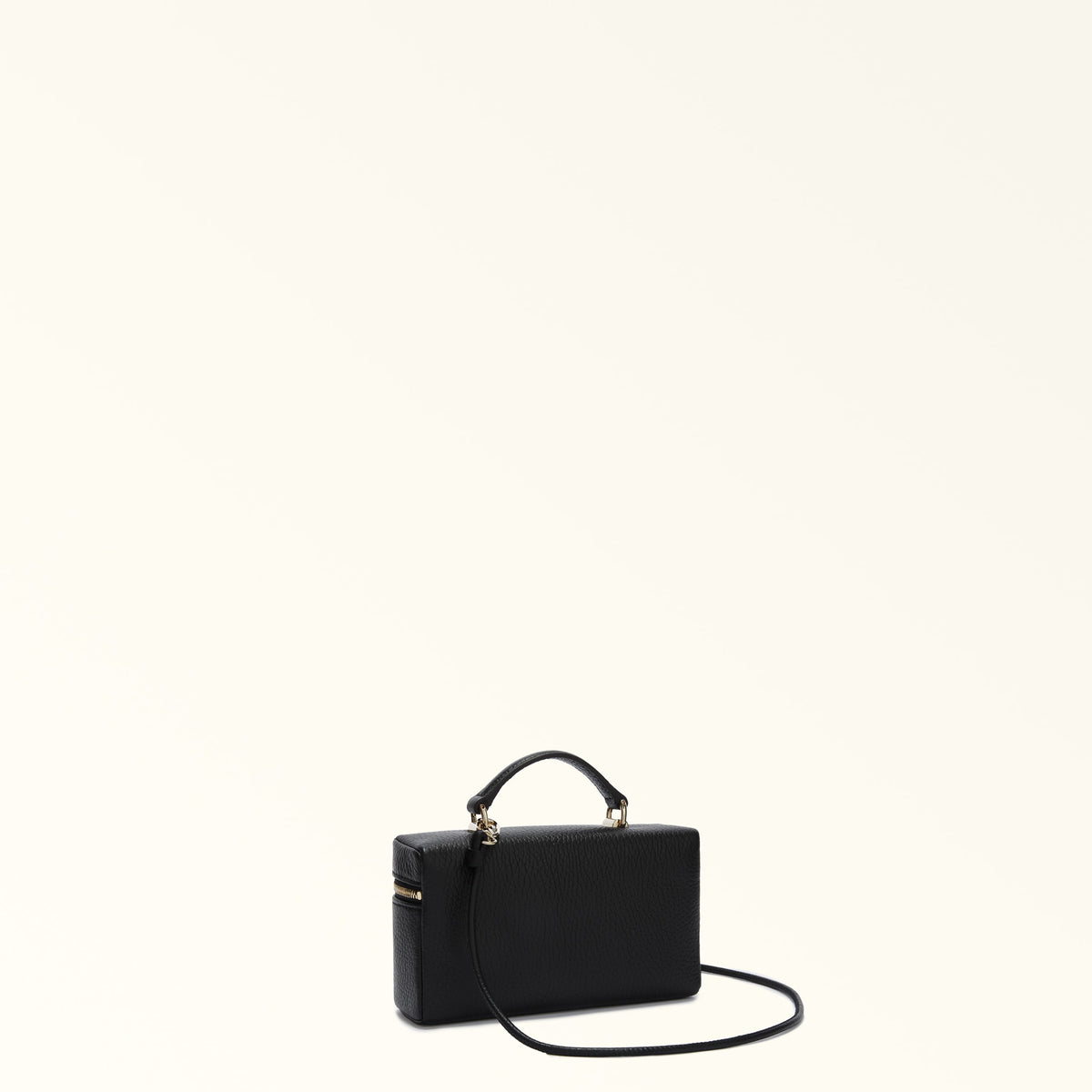 Black FURLA CAMELIA MICRO Bag, crossbody natural leather – view 4