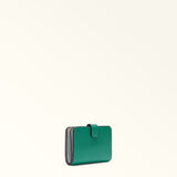 Green Furla Camelia S Compact Wallet Aw25, natural leather – view 3