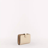 Beige Furla Camelia S Compact Wallet, natural leather – view 2