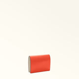 Orange Furla Camelia S Compact Wallet Bifold Coin, natural leather – view 3