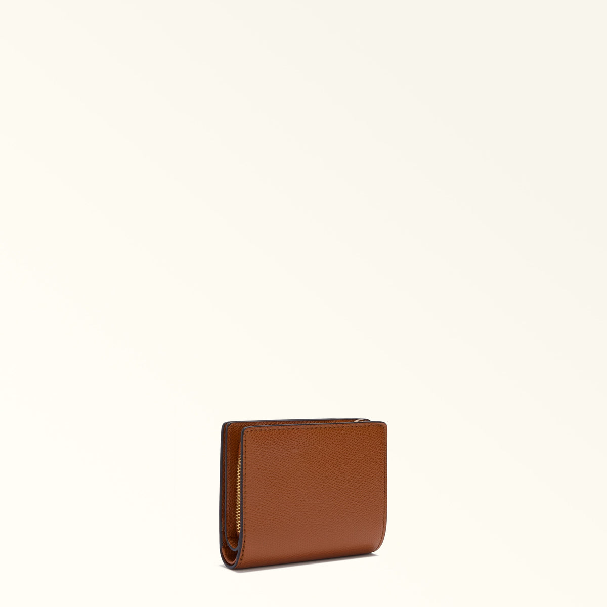 Brown Furla Camelia S Compact Wallet L Zip, natural leather – view 2