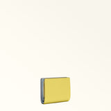 Yellow Furla Camelia S Compact Wallet L Zip, natural leather – view 3