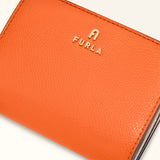 Orange Furla Camelia S Compact Wallet, natural leather – view 4