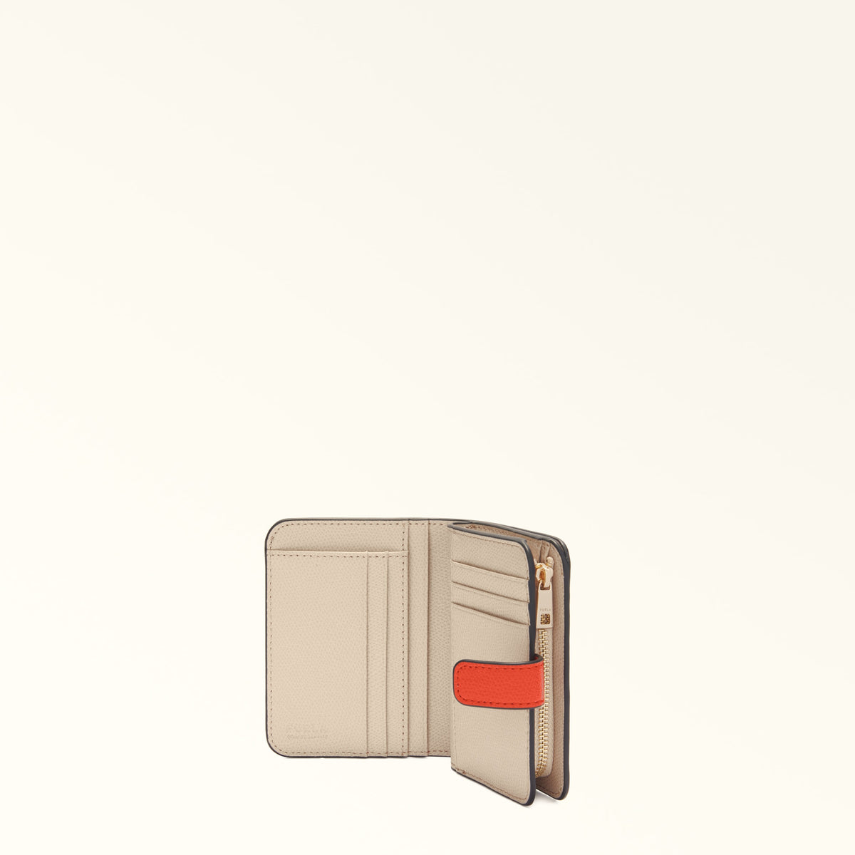 Red Furla Camelia S Compact Wallet, natural leather – view 4