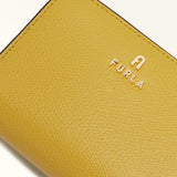 Gold Furla Camelia S Compact Wallet, natural leather – view 4