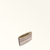 Pink Furla Camelia S Zipped Card Case, card holder natural leather – view 4