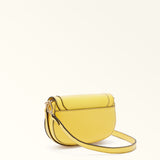 Yellow Furla Club 2 S Crossbody 26, natural leather – view 2