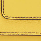 Yellow Furla Club 2 S Crossbody 26, natural leather – view 3