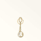 White Furla Crystal Keyring Bear, keychain – view 3