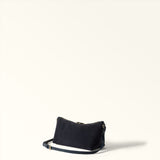Blue FURLA DEBBY MINI SHOULDER BAG in SUEDE – view 3