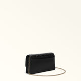Black Furla Diamante Mini Crossbody, natural leather – view 2